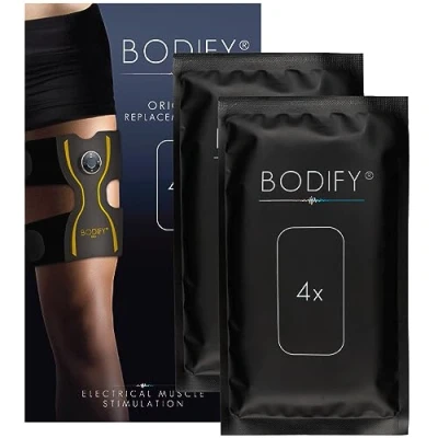 Abbildung von Bodify Original Ersatz Pads 2er Set (Ohne Controller) für EMS Beintrainer Pro Beinmuskeltrainer Männer und Frauen