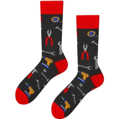 Abbildung von TODO Lustige Heimwerker Socken Herren, Bastler mit Motiv 43 46