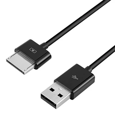 Abbildung von kwmobile Daten / Ladekabel USB 2.0 kompatibel mit ASUS Transformer Pad TF600 TF600T TF701 TF810C in Schwarz