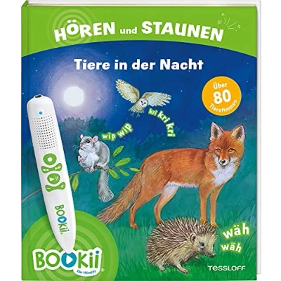 Abbildung von BOOKii® Hören und Staunen Tiere in der Nacht: Antippen, Spielen, Lernen (BOOKii / Lernen)