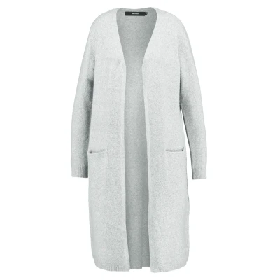 Abbildung von Vero Moda Vmdoffy LS LONG OPEN GA NOOS Strickjacke, Damen, Größe: XL, Light grey melange