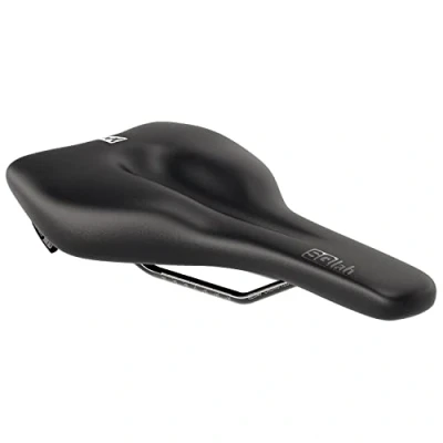 Abbildung von SQlab Unisex Erwachsene 610 M D Active Trekking MTB Tour &amp; Travel Fahrradsattel, Schwarz, 15 cm