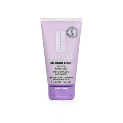 Abbildung von Clinique All About Clean Foaming Facial Soap Hauttyp 1/2/3/4 150 ml