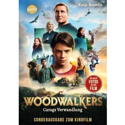 Abbildung von Woodwalkers (1). Carags Verwandlung (Filmausgabe): Das Buch zum „Woodwalkers“ Kinofilm rund um den Pumajungen Carag und die Gestaltwandler Schule Clearwater High von Bestseller Autorin Katja Brandis