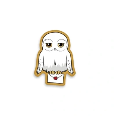 Abbildung von Herding Konturenkissen Harry Potter Hedwig, ca. 36 x 24 5 cm, Polyester, Formkissen, Yellow, Twin