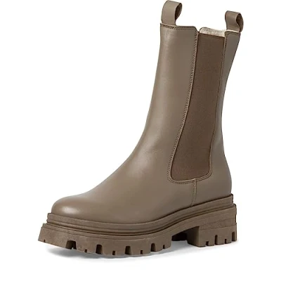 Abbildung von Tamaris Plateaustiefelette, Damen, Größe: 41, Sage Schuhe