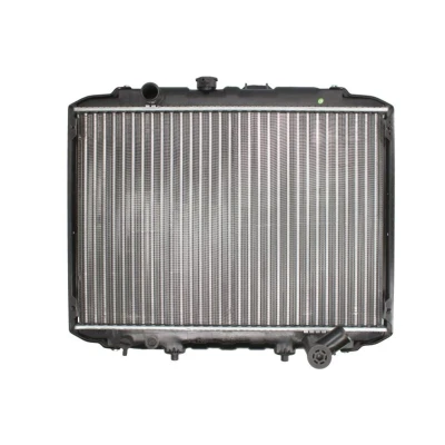 Abbildung von THERMOTEC D70518TT Kühler, Motorkühlung Aluminium, Kunststoff 402 583 23 Schaltgetriebe Kühlrippen mechanisch gefügt