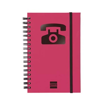 Abbildung von Finocam Magentafarbenes Telefonbuch