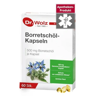 Abbildung von Borretschöl Kapseln Doktor wolz