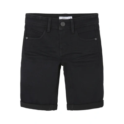 Abbildung von NAME IT Jungen Nkmsilas Slim DNM L 2272 ax Noos Shorts, Black Denim, 128