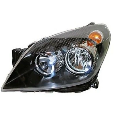 Abbildung von VAN WEZEL 3745961 Scheinwerfer links H7, H1 gelb für Rechtsverkehr mit Stellmotor LWR PX26d OPEL: Astra H GTC, Hatchback, Caravan