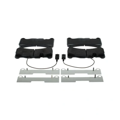 Abbildung von BOSCH 0 986 424 104 Bremsbelagsatz Low Metallic mit integriertem Verschleißsensor ALFA ROMEO: Giulia Saloon