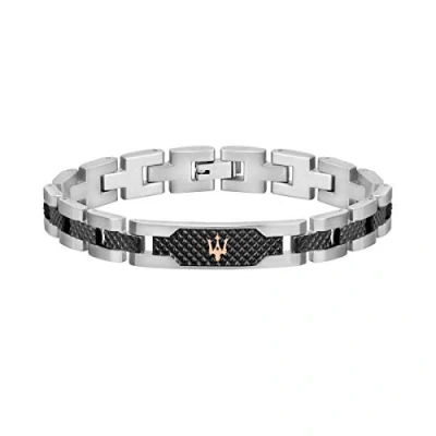 Abbildung von Maserati Armband, Herren, Größe: One Size, Silber