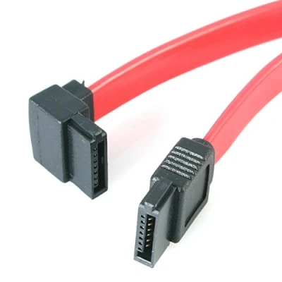 Abbildung von StarTech.com 45cm SATA Kabel links gewinkelt Serial ATA Anschlusskabel St/St