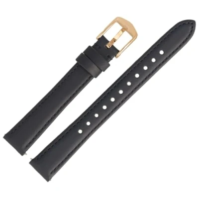 Abbildung von Fossil Uhrenarmband 14mm Leder Blau ES 3843 LB ES3843