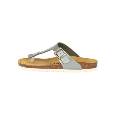 Abbildung von Palado Zehentrenner, Damen, Größe: 37, Khaki metallic Schuhe