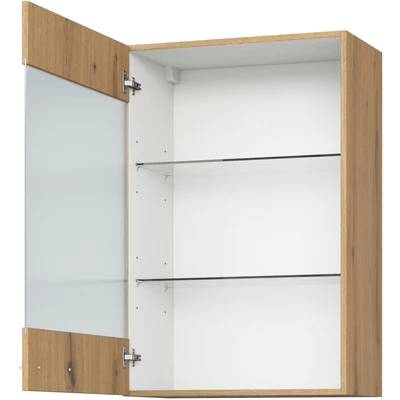 Abbildung von KOCHSTATION Glashängeschrank »KS Trea OG60 90« inklusive zwei Glaseinlegeböden, Breite 60 cm, Höhe 90 cm