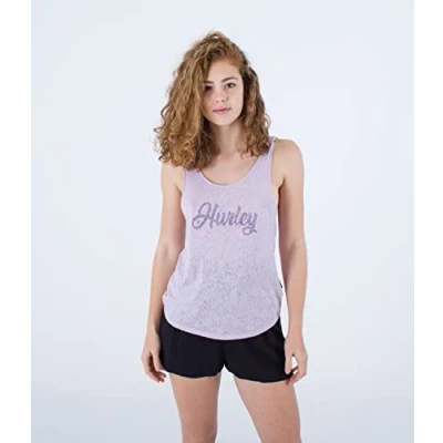 Abbildung von Hurley Damen Oceancare Devore Tanktop T Shirt, Orchideenblüte, M