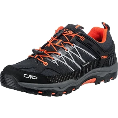 Abbildung von CMP Kids Rigel Low Shoe Wp Trekking Schuhe, Antracite Flash ORANGE, 34 EU