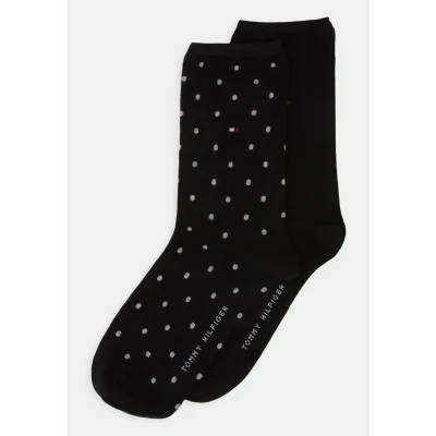 Abbildung von Tommy Hilfiger 2 PACK Füßlinge, Damen, Größe: 35 38, Black