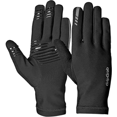 Abbildung von GripGrab Insulator 2 Frühling Herbst Übergangshandschuhe Dünne Vollfinger Fahrradhandschuhe Winter Unterziehhandschuhe