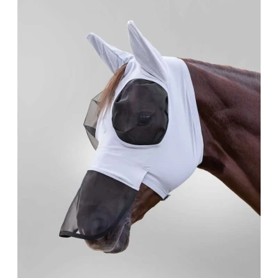 Abbildung von Waldhausen Fliegenmaske Puck Mit Nase Silber Grau Warmblut Agradi.deVerkauft von Agradi