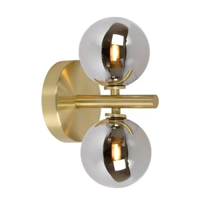 Abbildung von LUCIDE TYCHO Wandleuchte 2xG9 Mattes Gold/Messing