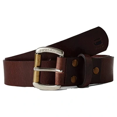 Abbildung von G Star DAST BELT Unisex Gürtel, Herren, Größe: 105, Dark brown/oxide stone