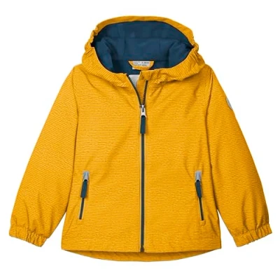 Abbildung von first instinct by killtec Kinder Funktionsjacke/Regenjacke mit Kapuze FIOS 6 MNS JCKT, Senfgelb, 98 104, 42911 000
