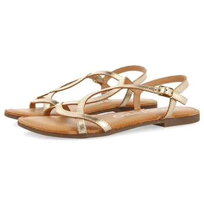 Abbildung von GIOSEPPO Damen Lamim Sandale, Gold, 41 EU