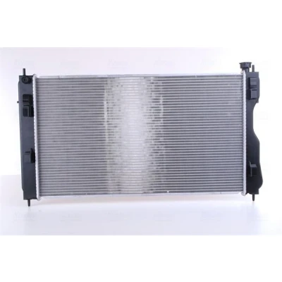 Abbildung von NISSENS 606844 Kühler, Motorkühlung Aluminium 660 377 16 Kühlrippen gelötet