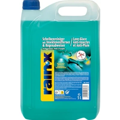 Abbildung von Rain X Scheibenwascher mit Insektenentferner und regenabweisender Technologie für klare Sicht Hydrophober 5L