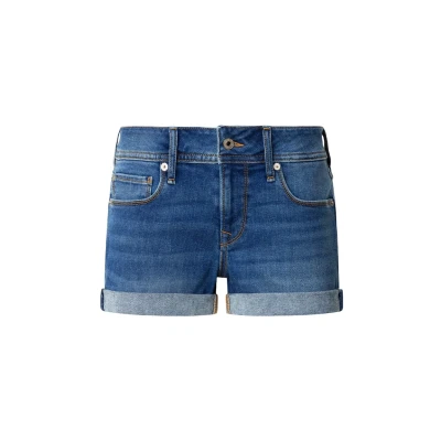 Abbildung von Pepe Jeans Regular Siouxie Shorts, Damen, Größe: 27, Denim