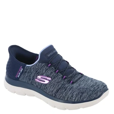 Abbildung von Skechers Damen Summits Dazzling Haze Sneaker, Marineblau, 40 EU Weit
