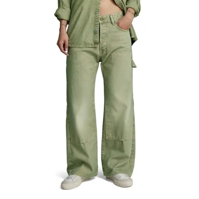 Abbildung von G STAR RAW Damen Bowey 3D Carpenter Loose Jeans, Grün (sun faded sage gd D24354 D491 G552), 29W / 32L