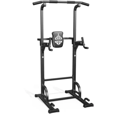 Abbildung von Sportsroyals Power Tower Dip Station Klimmzugstange für Krafttraining zu Hause, Fitnessstudio, 204KG.