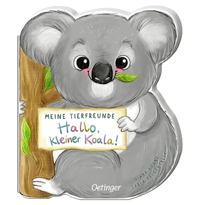 Abbildung von Meine Tierfreunde. Hallo, kleiner Koala!: Konturgestanztes Kinderbuch ab 1 Jahr über australische Tiere