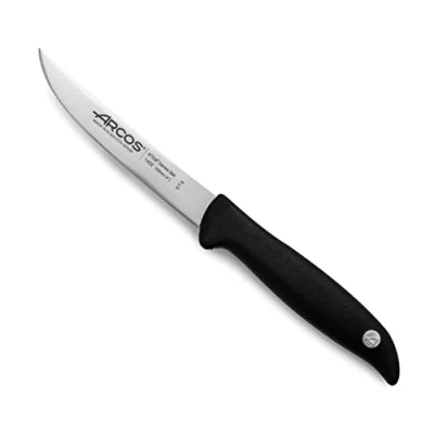 Abbildung von Arcos Serie Menorca Gemüsemesser Klinge Nitrum Edelstahl 100 mm HandGriff Polypropylen Farbe Schwarz