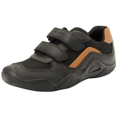 Abbildung von Geox JR Wader C Sneaker, Black/Brown, 26 EU