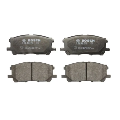 Abbildung von BOSCH 0 986 494 218 Bremsbelagsatz Low Metallic mit Anti Quietsch Blech, Montageanleitung LEXUS: RX II
