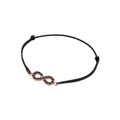 Abbildung von Elli Infinity Endless Armband, Damen, Größe: 17, Schwarz