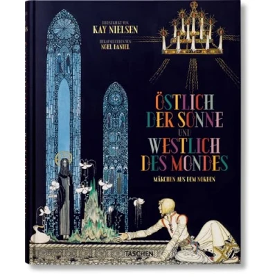 Abbildung von Kay Nielsen. Östlich der Sonne und westlich des Mondes