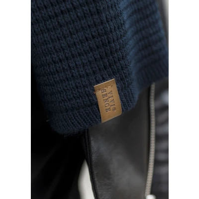 Abbildung von VIVISENCE Damen Winter Schal Aus Modischer Gemütlich Wärmendem Garn Kalte Wintertage Frauen Elegante Trendiger Und Sportliche Outfits Herbst Modell 7041S, Dunkelblau,Einheitsgröße