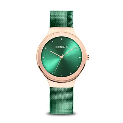Abbildung von BERING Damen Analog Quarz Uhr mit Edelstahl Armband 12934 868