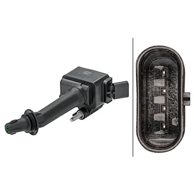 Abbildung von HELLA 5DA 358 168 371 Zündspule 4 12 OPEL: Astra J GTC, Sports Tourer, Zafira C Tourer