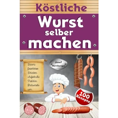 Abbildung von Köstliche Wurst selber machen: Wursten leicht gemacht mit über 100 Rezepten Salami, Schinken, Bratwurst, Speck, Aufschnitt, DDR Rezepte uvm. In bester Qualität machen &amp; dabei Geld sparen
