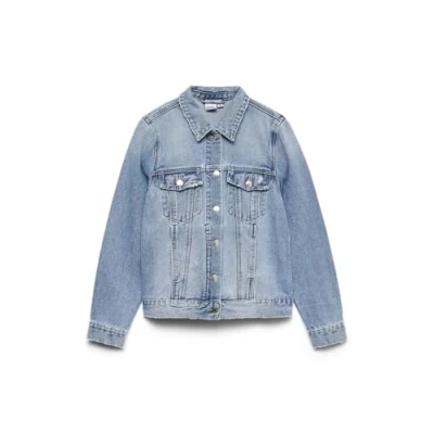 Abbildung von VERO MODA Damen Jacke 10279789 Light Blue Denim S
