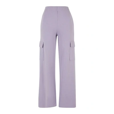 Abbildung von Urban Classics Baggy Terry Cargohose, Damen, Größe: 3XL, Dustylilac