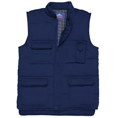Abbildung von Portwest SHETLAND Weste, gefüttert, Größe: XL, Farbe: Marine, S414NARXL