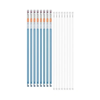 Abbildung von OSRAM LED TUBE T8 36 EM 1200 mm, lineare Röhre, 15W, 1800lm, 6500K, tageslichtweißes Licht, Ersatz für Leuchtstoffröhren mit G13 Sockel, lange Lebensdauer, geringer Energieverbrauch,8 Pack